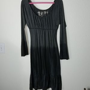 Wild at Heart Ombre Ruffle Dress Sz XL